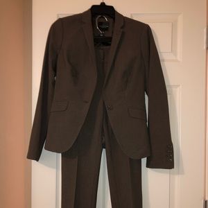 The Limited brown pantsuit